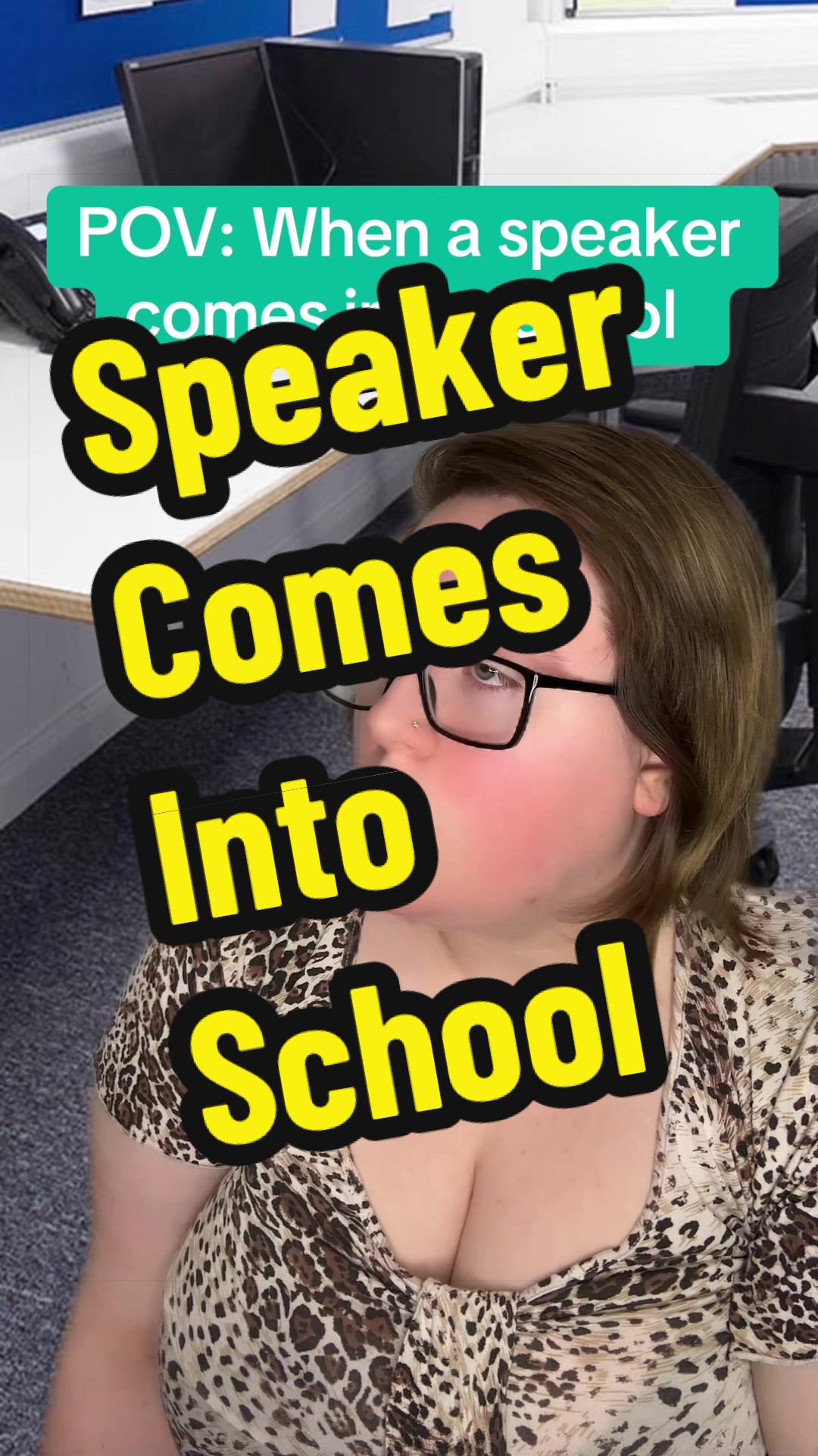 @Amber ISN&rsquo;T a teacher