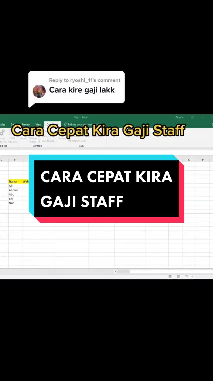 @Cikgu Excel