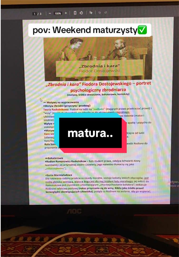 @Notatki Maturalne2026 | Polski