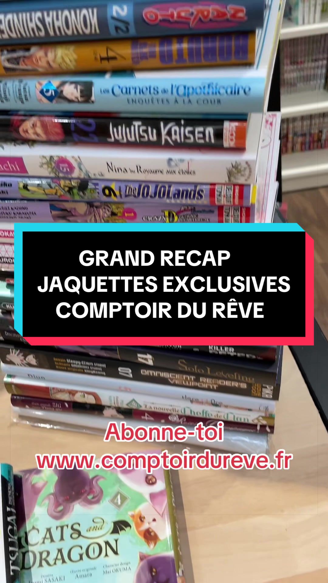 @comptoir du rêve manga pourtoi