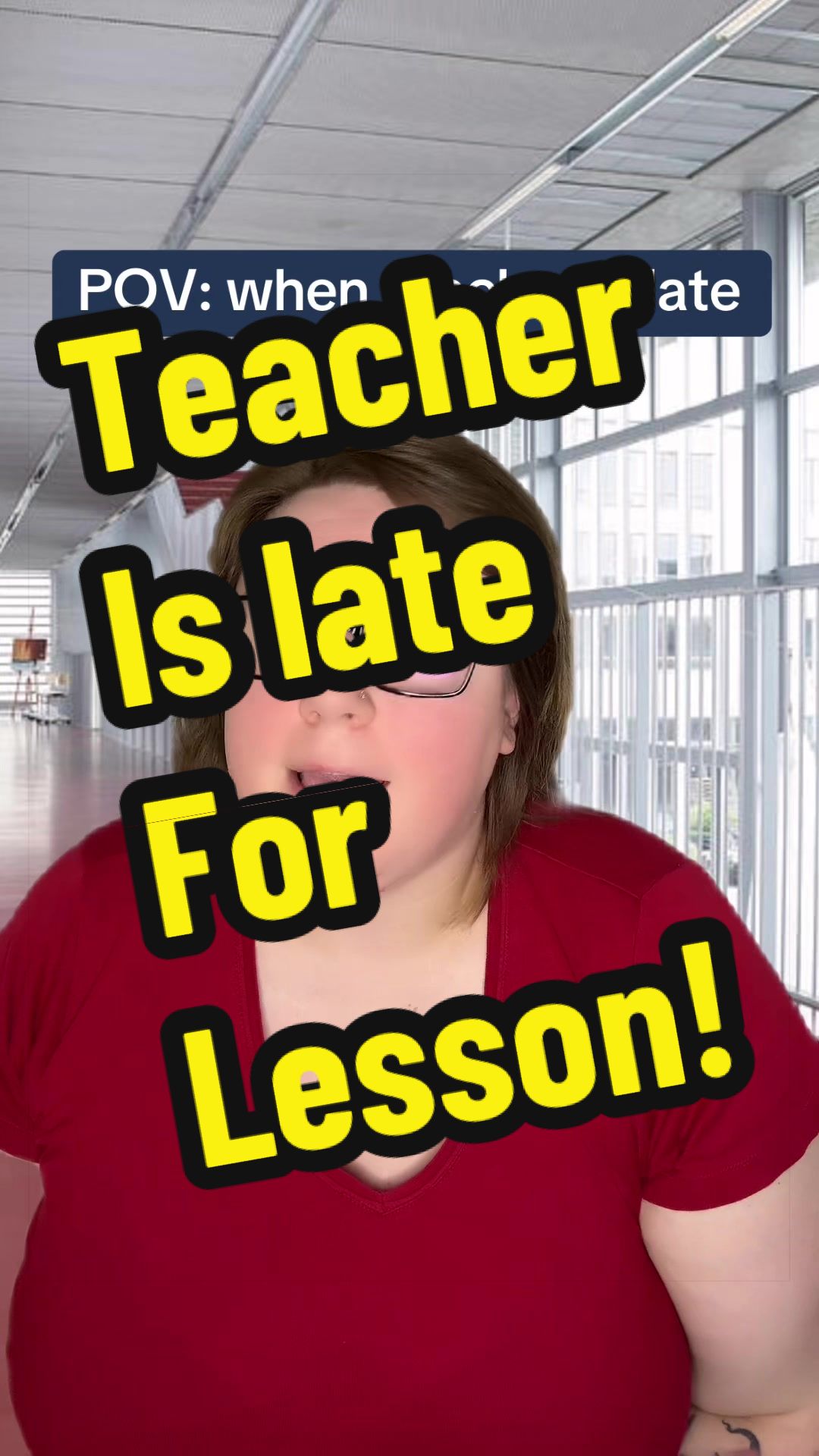 @Amber ISN&rsquo;T a teacher