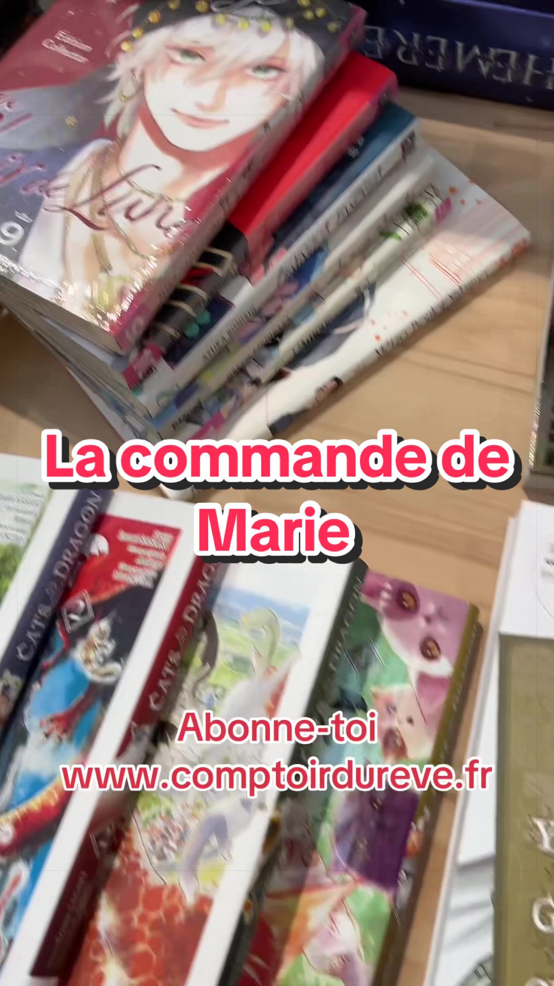 @comptoir du rêve manga pourtoi