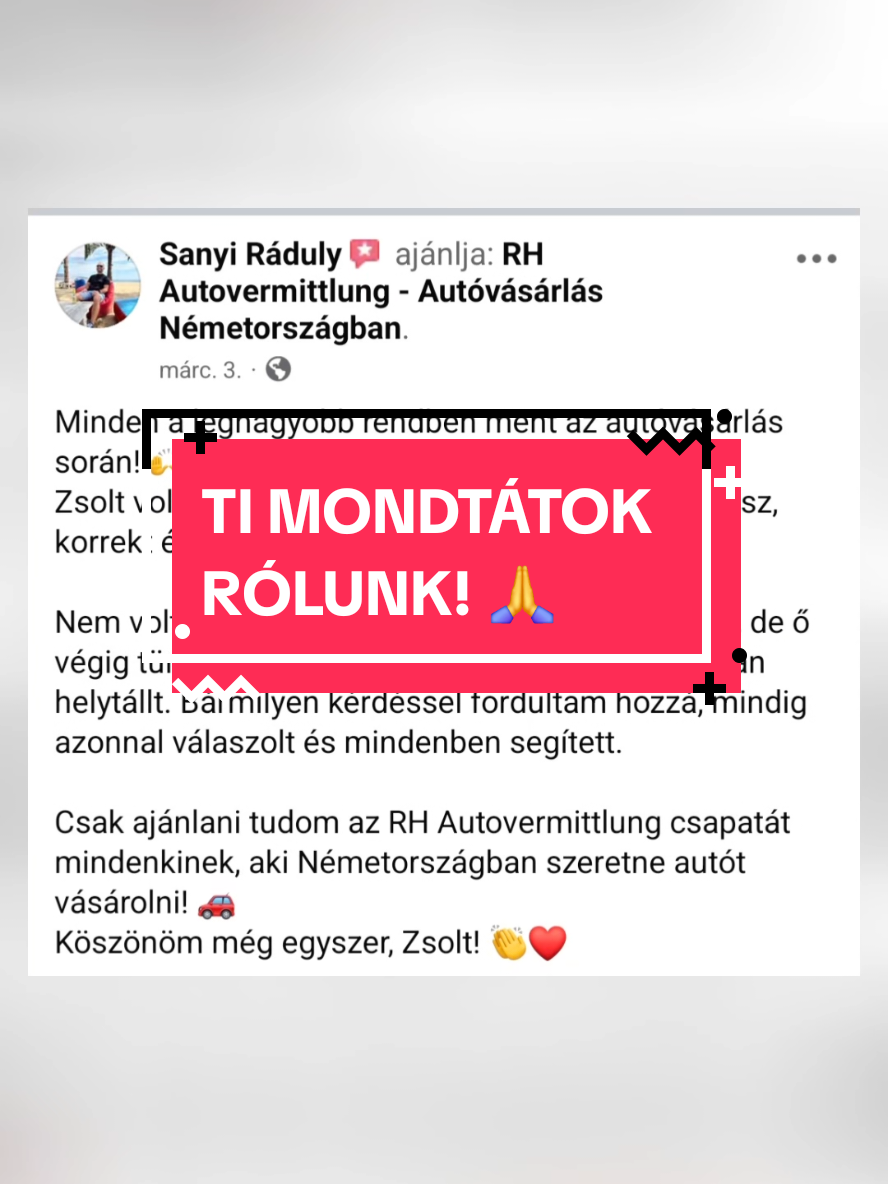 @RH Németországi Autóvásárlás