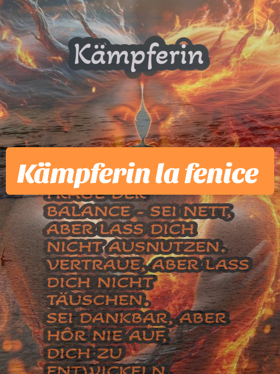 @Kämpferin la fenice