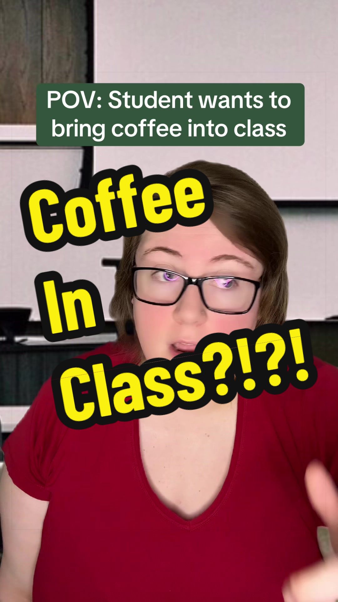 @Amber ISN&rsquo;T a teacher