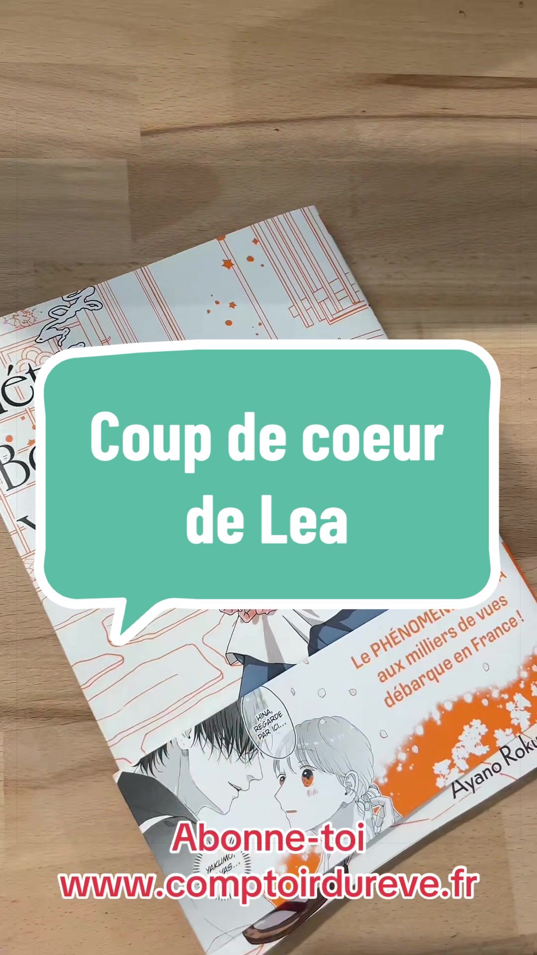 @comptoir du rêve manga pourtoi