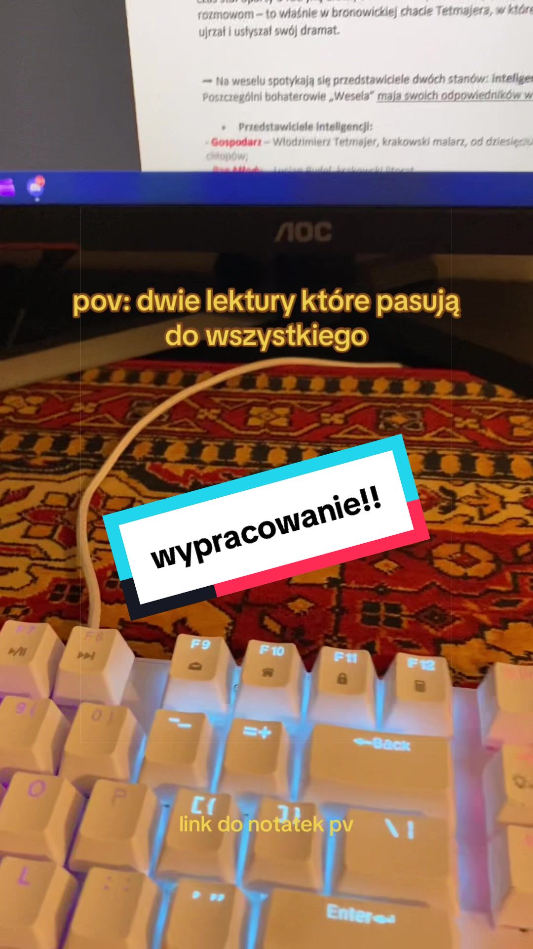 @Notatki Maturalne2026 | Polski