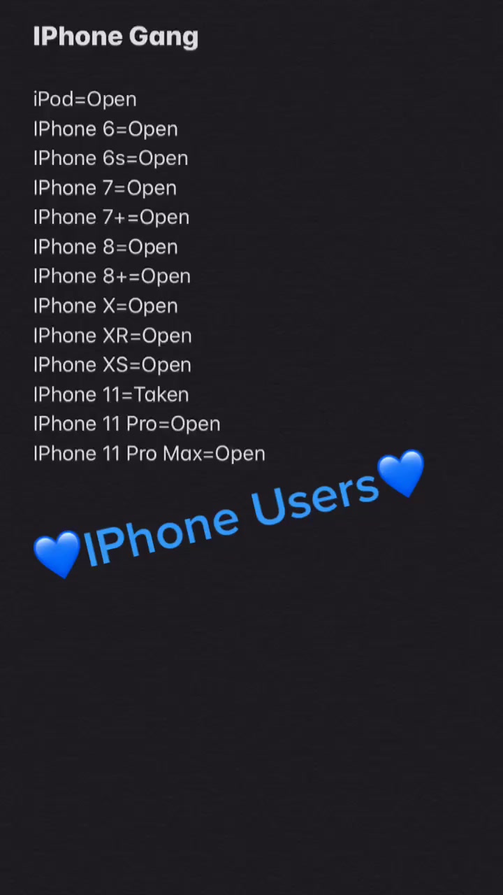 @💙IPHONE USER ONLY💙