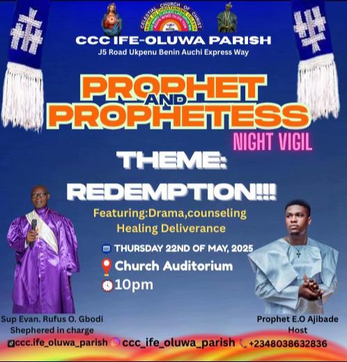 @CCC IFE-OLUWA PARISH EKPOMA