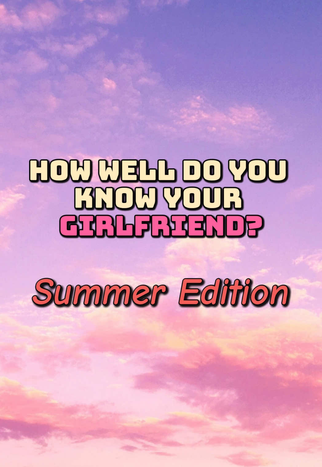 @Couples Quizzes