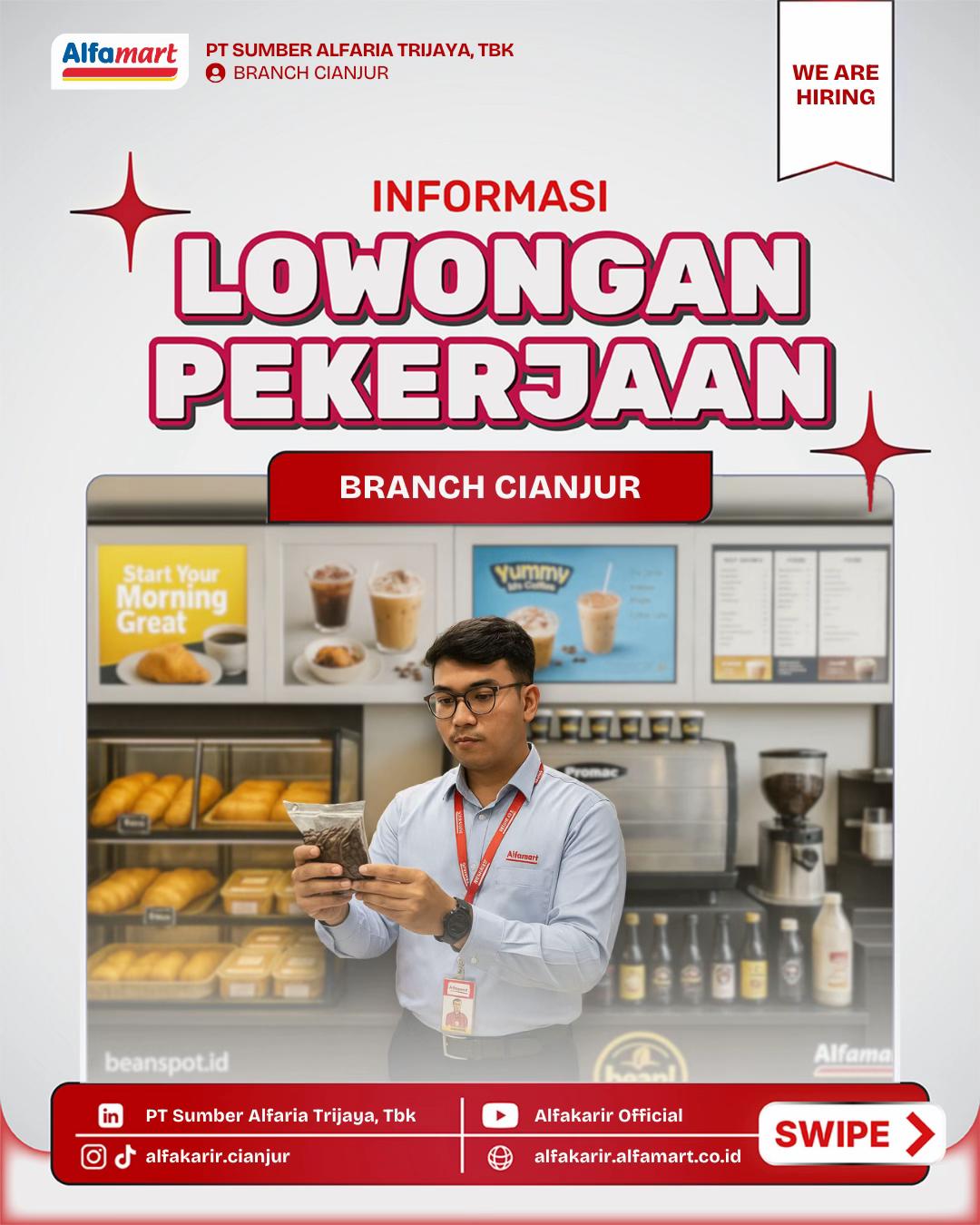 @KARIR ALFAMART BRANCH CIANJUR