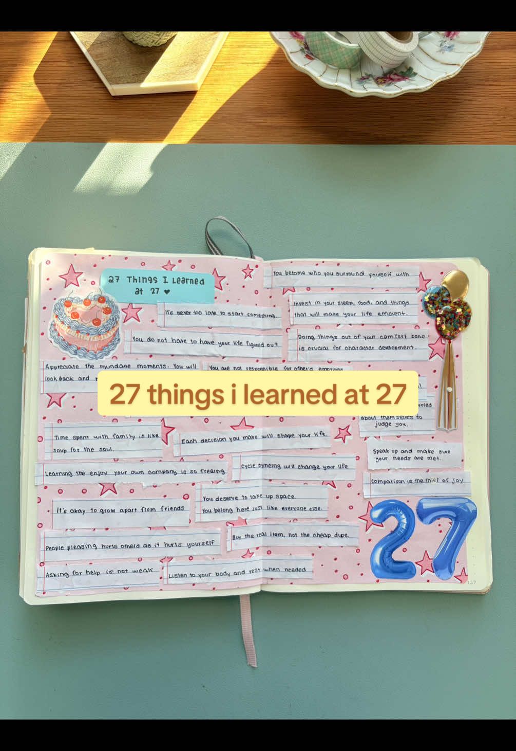 @sam | journal girly 💖