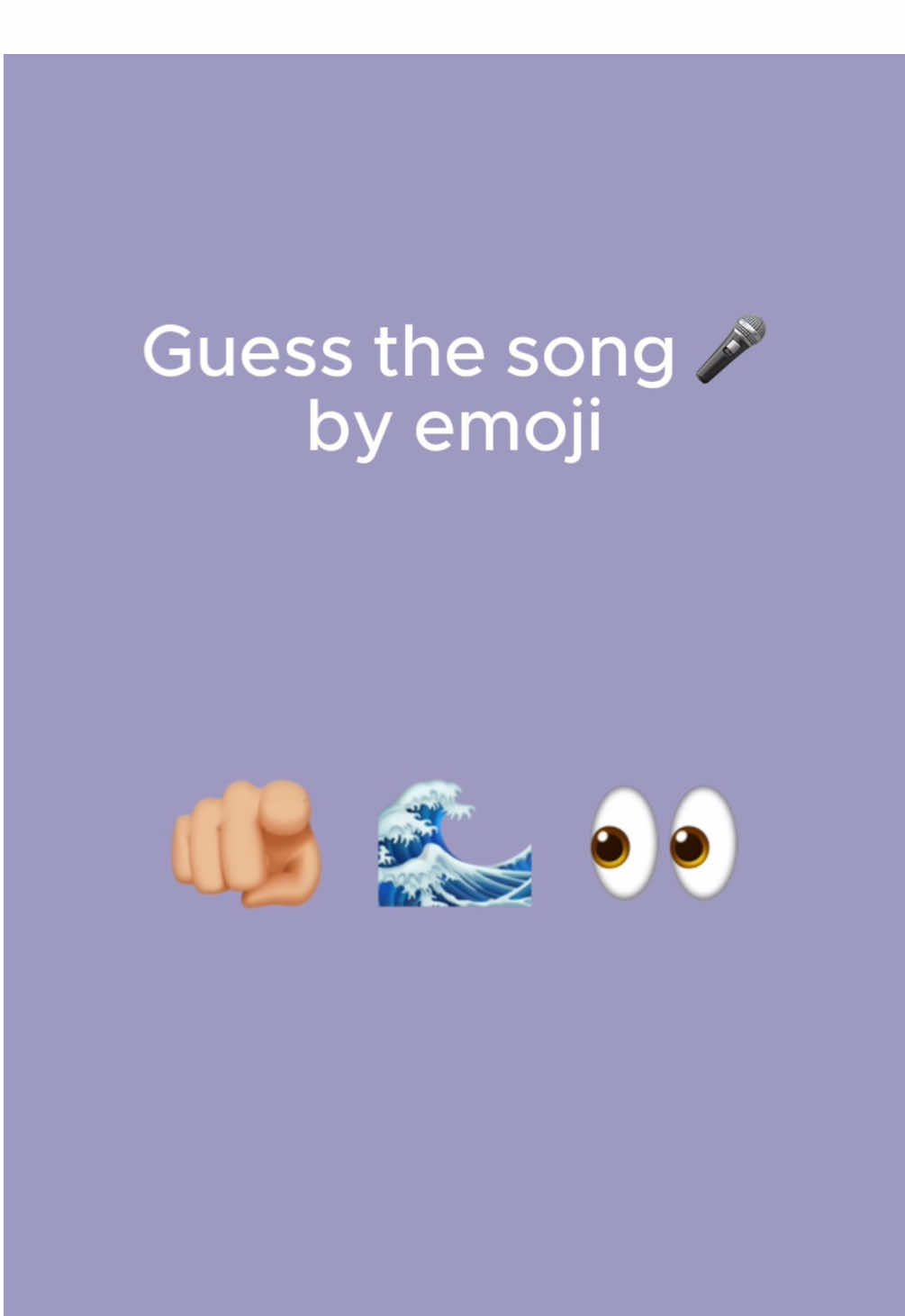 @Guess by emoji