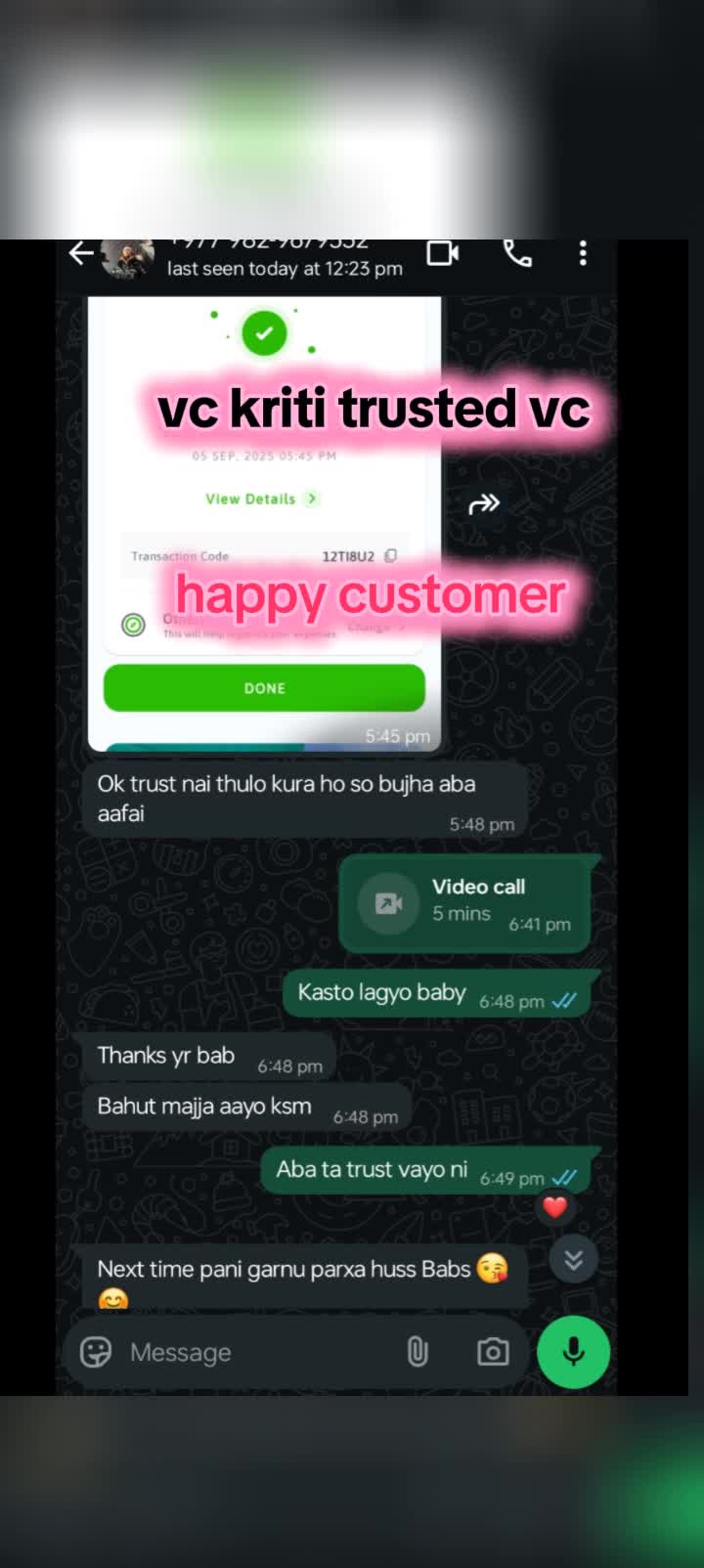 @Vc Kriti