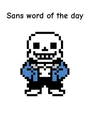 @Sans