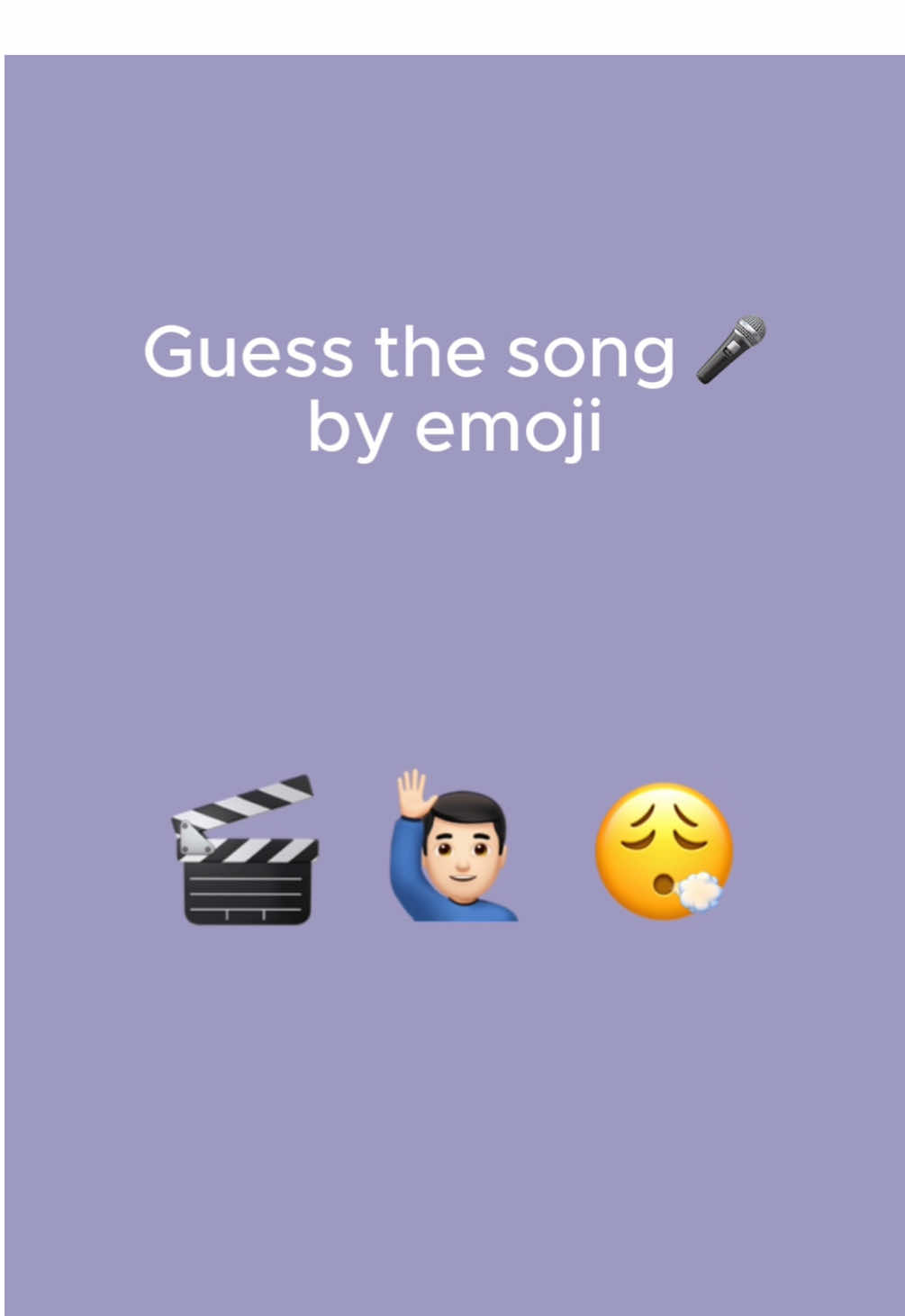 @Guess by emoji