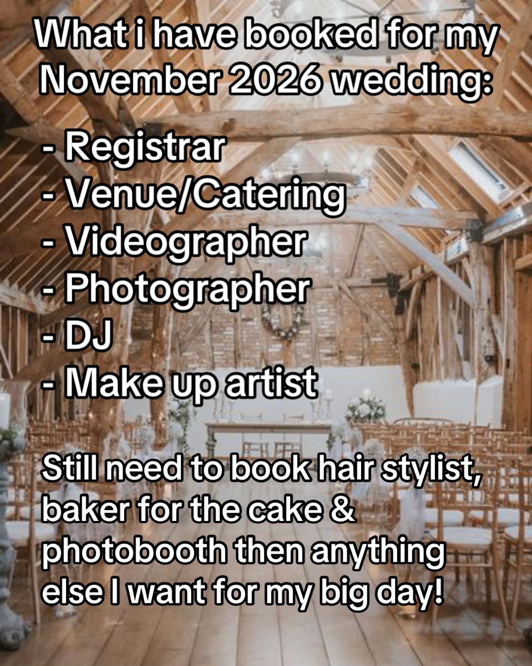 @Tasha | 2026 bride 👰🏼♀️