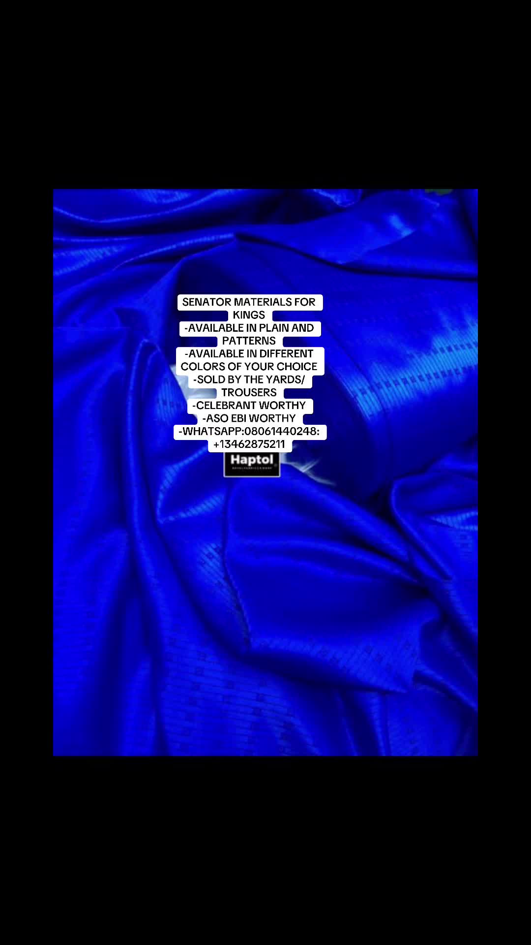 @HAPTOL ROYAL FABRICS AND MORE