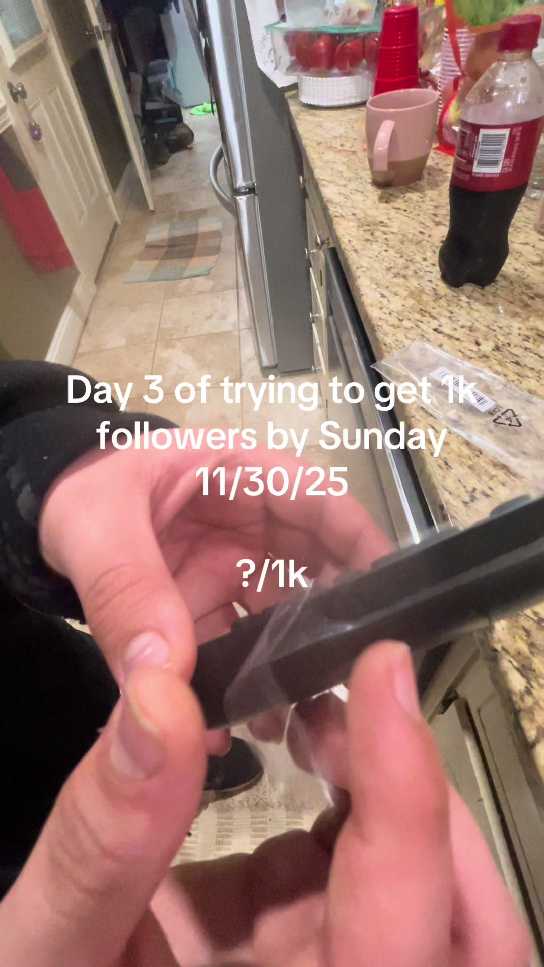 @getting 1k