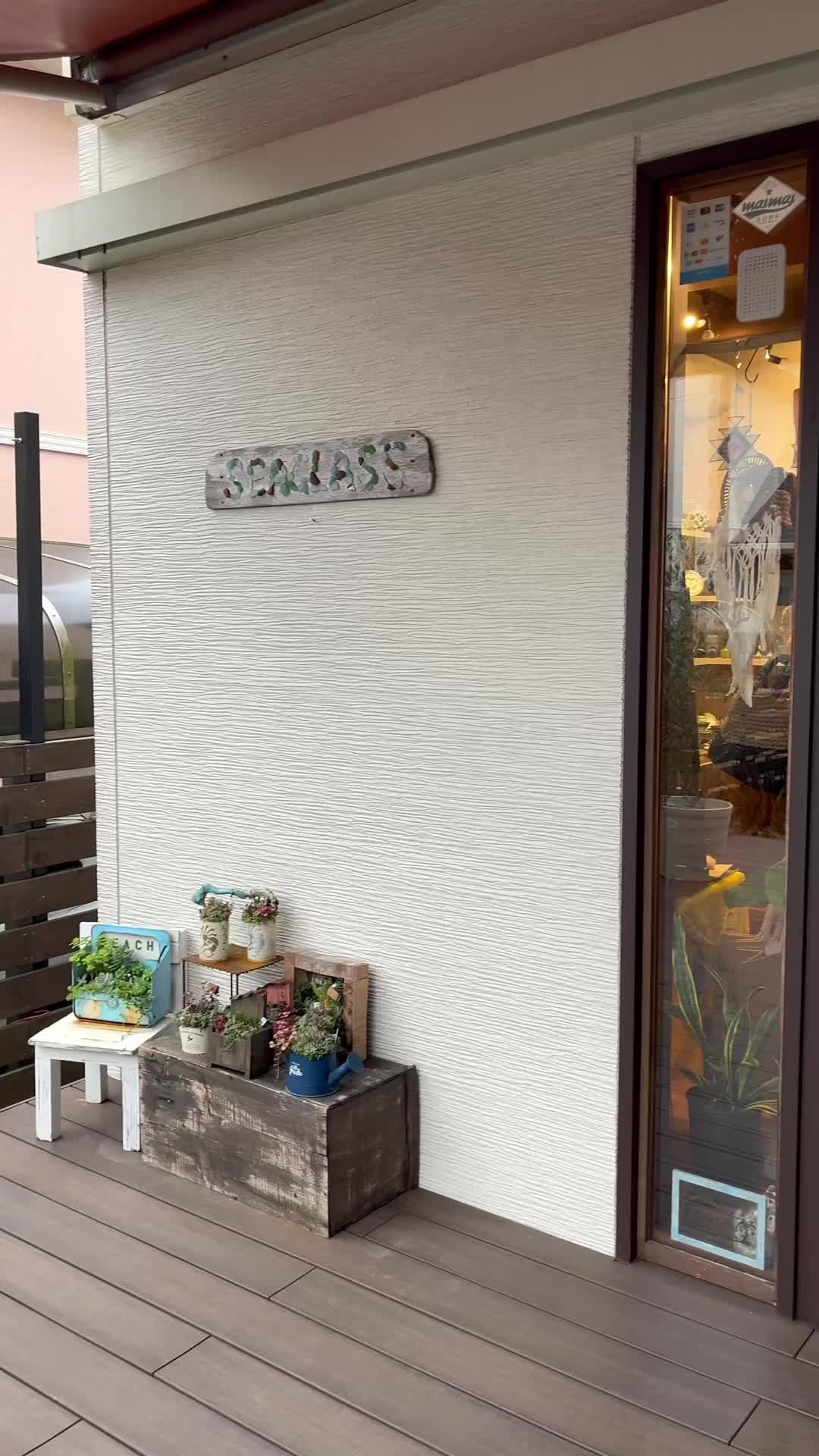 @calm シーグラスと天然石