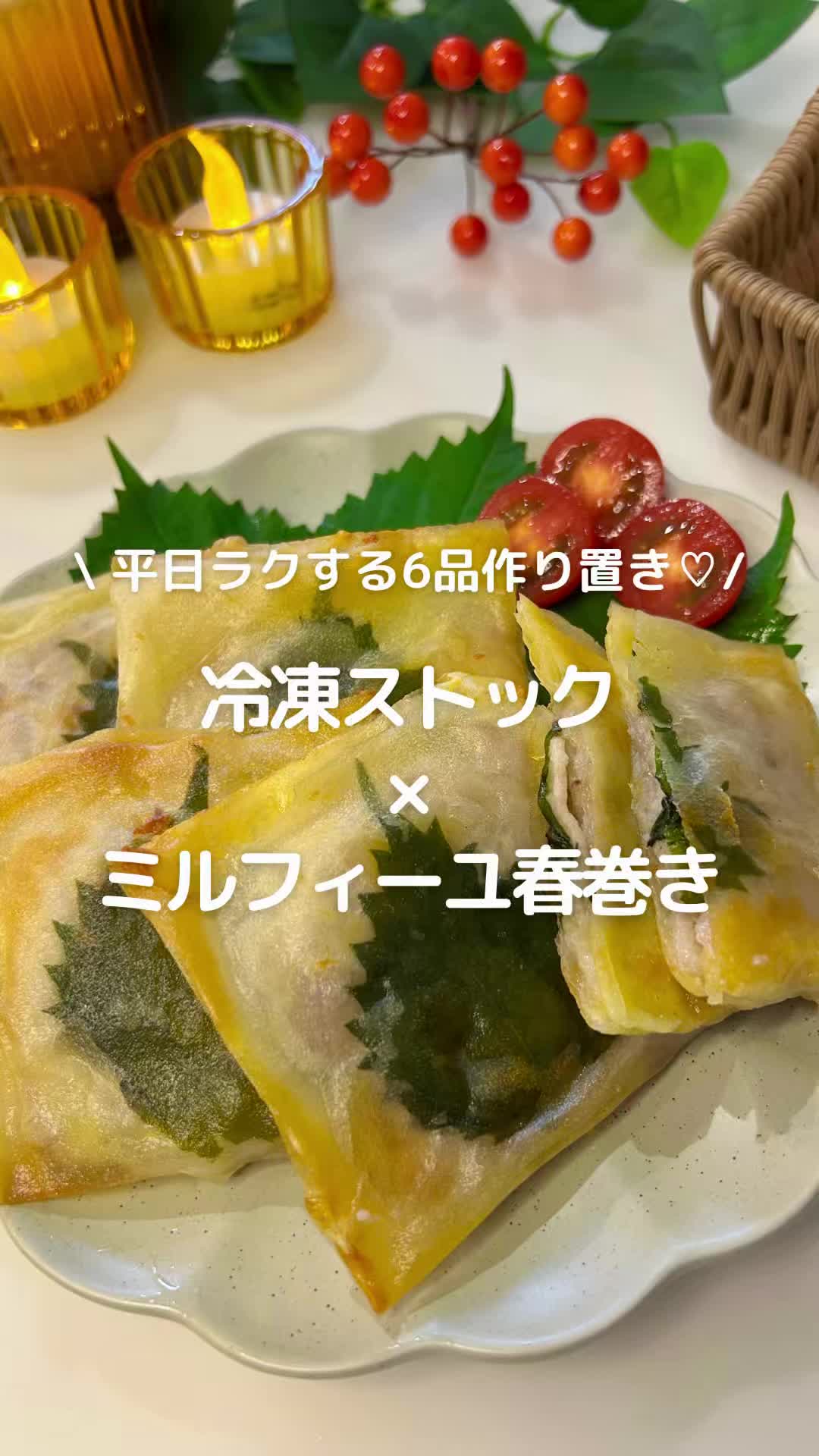 @おと⌇ 冷凍ストックで楽するごはん