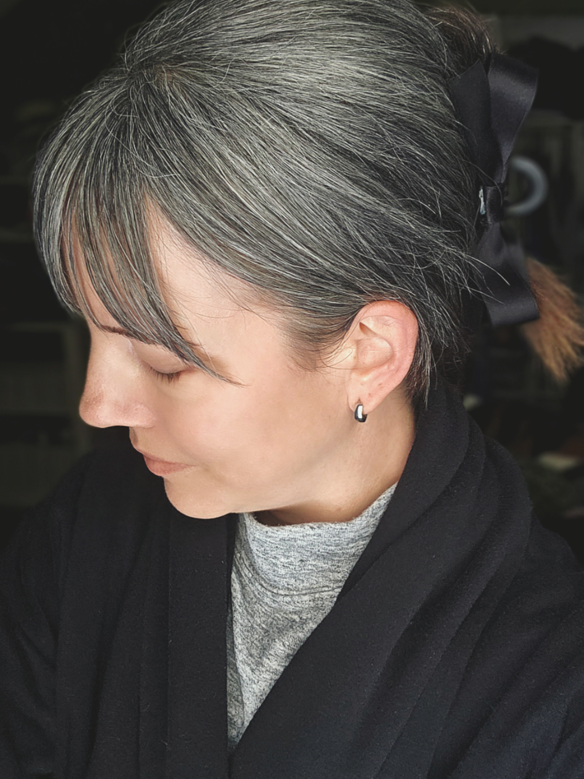 @Candace | Silver Hair Inspo 🩶