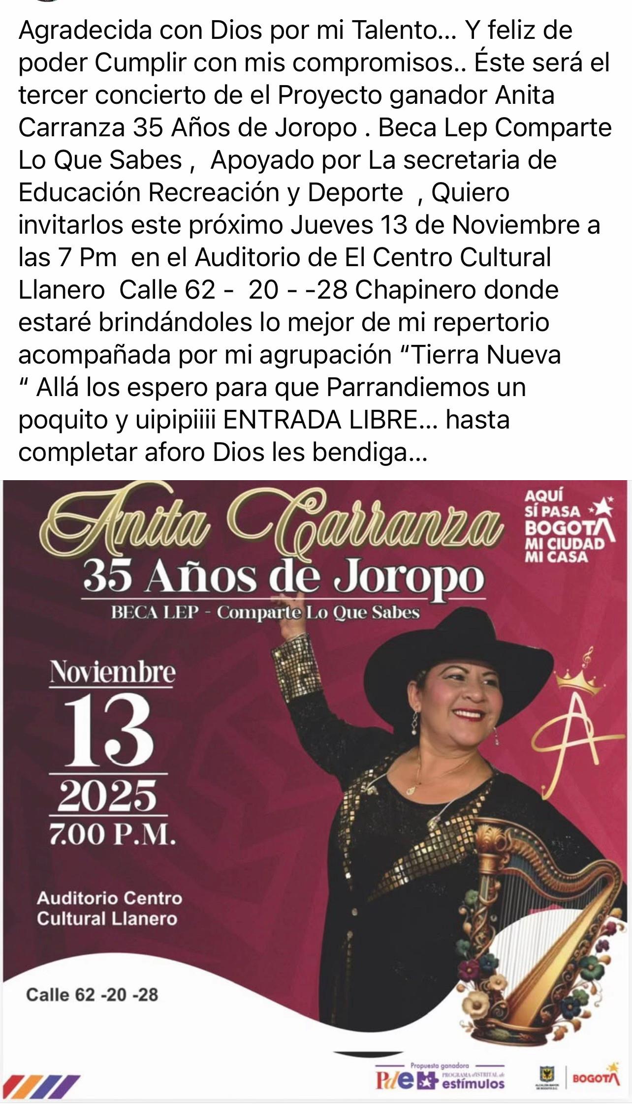 @Anita Carranza