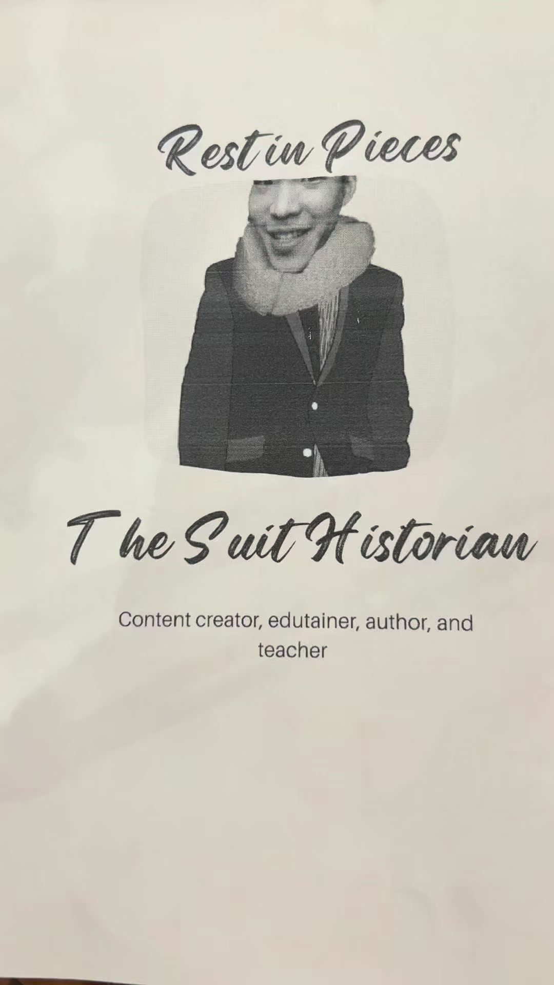 @The Suit Historian