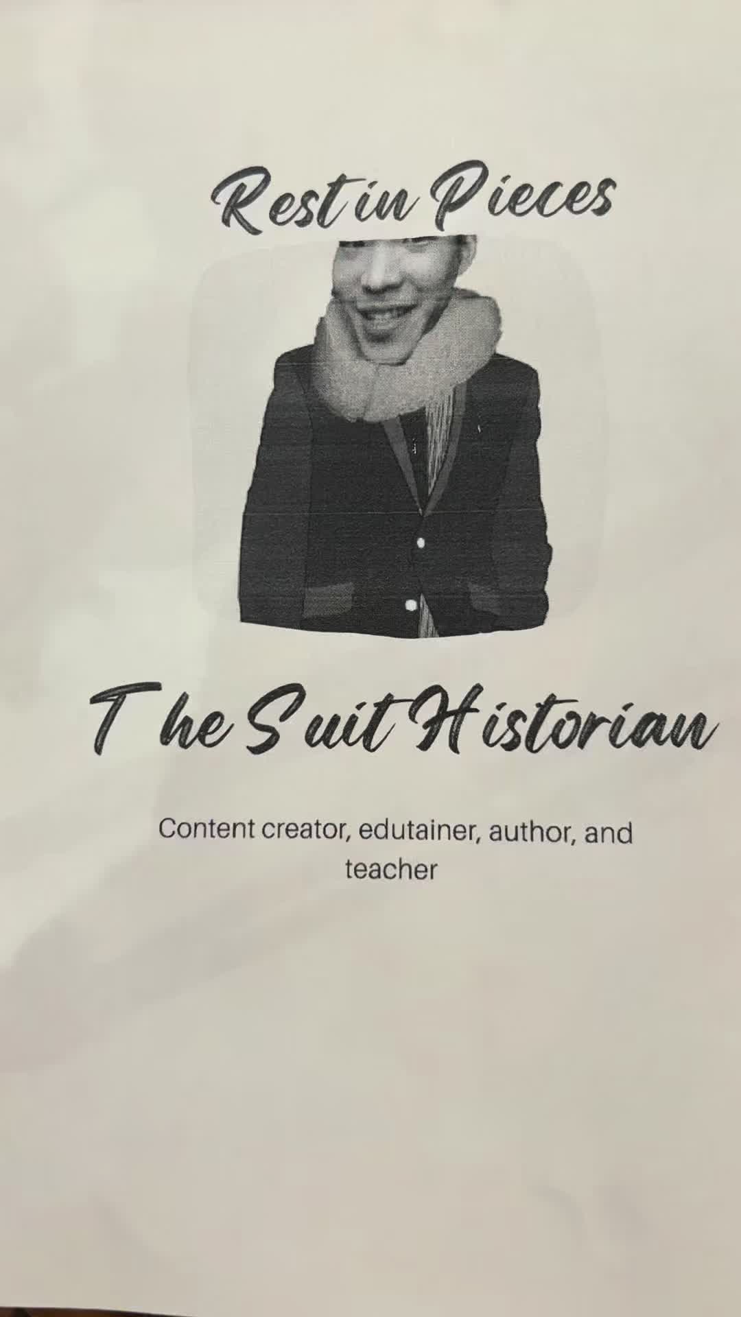 @The Suit Historian