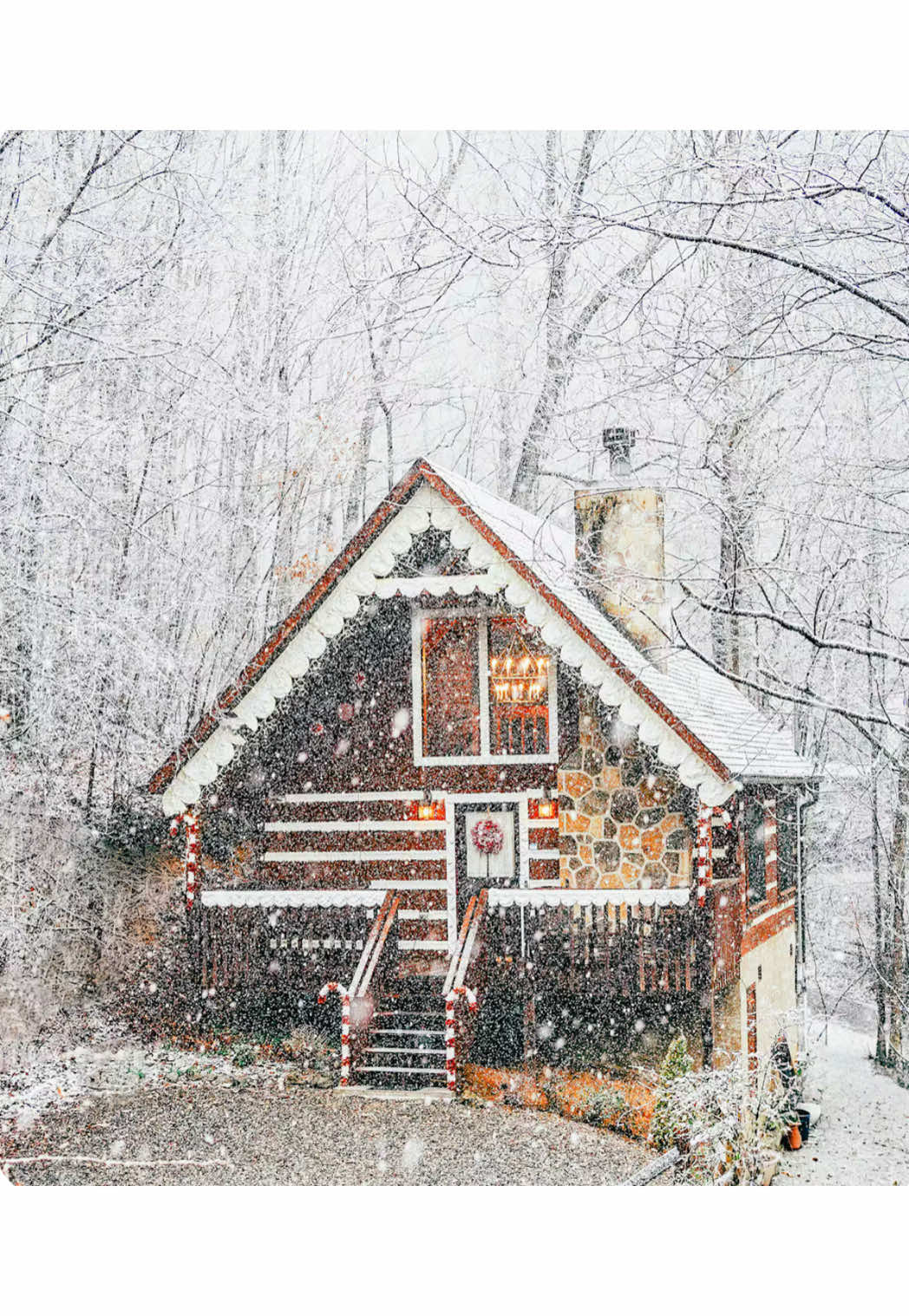 @Gingerbread cabin