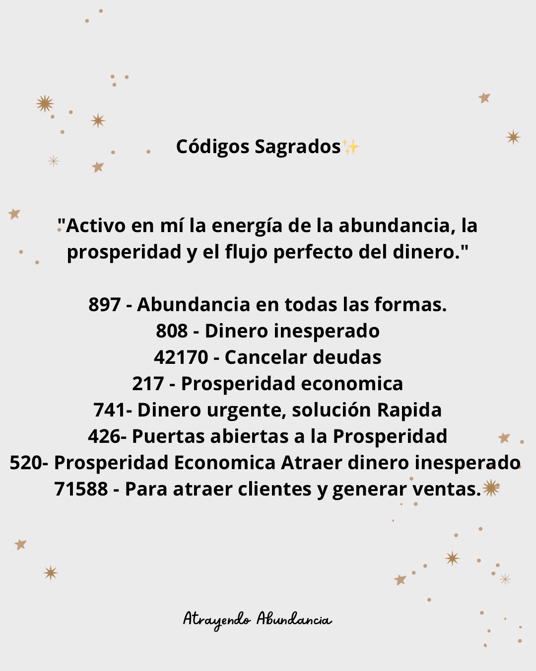 @Atrayendo Abundancia