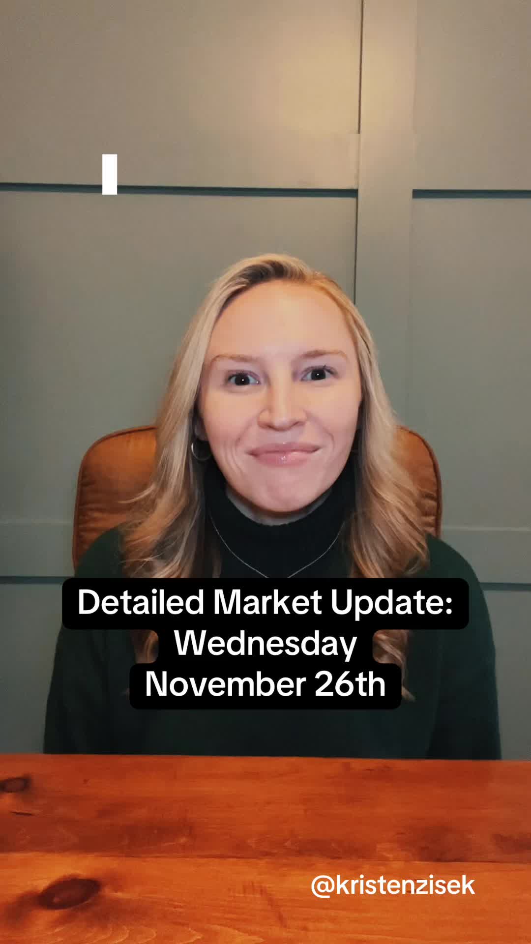@Kristen Zisek | Market Updates