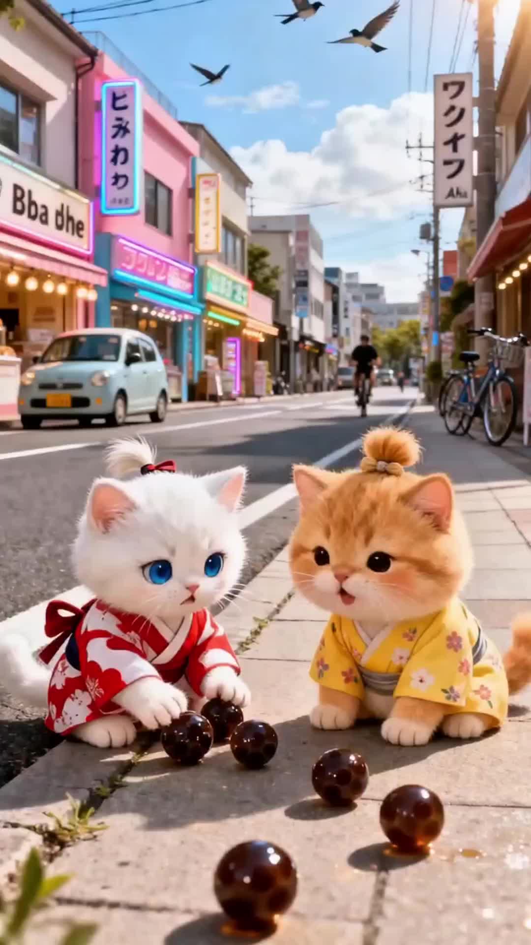 @BLUE AND RED