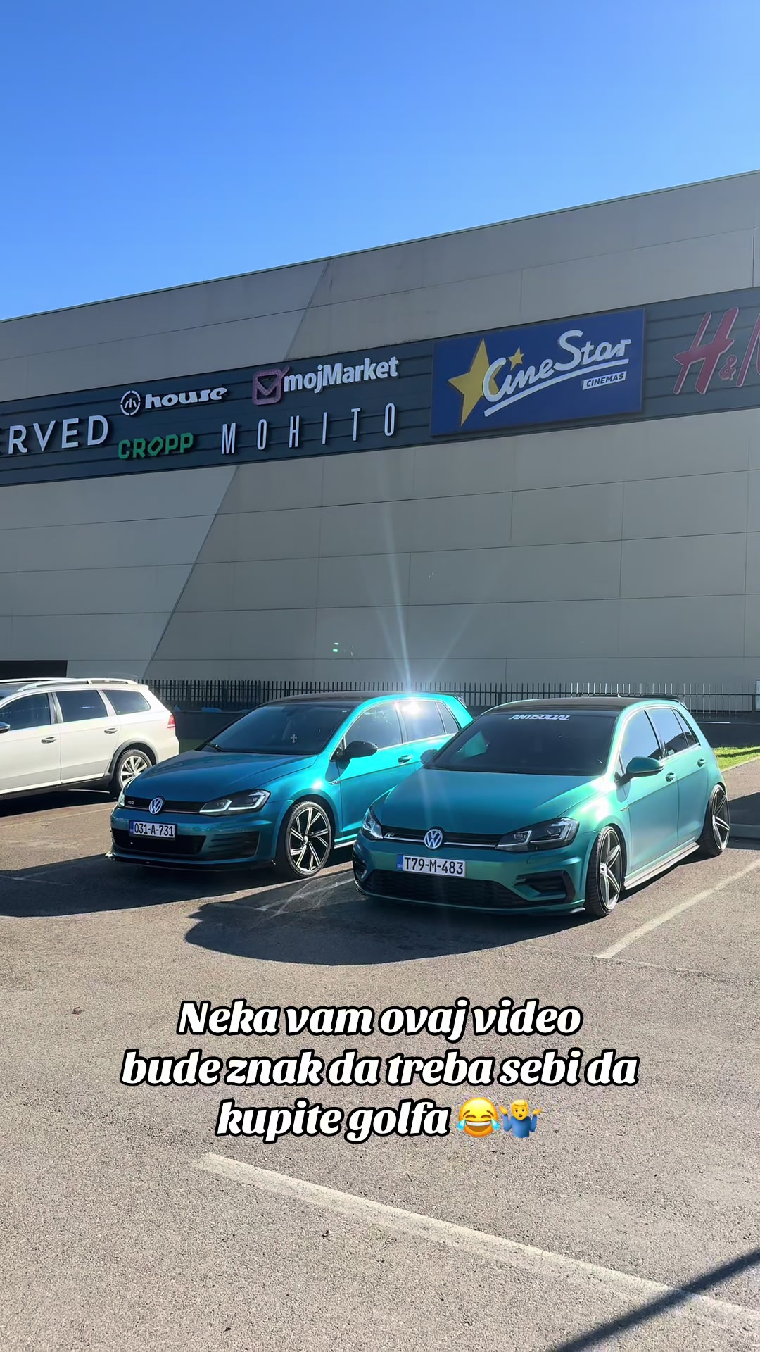 @onaj &scaron;to vozi golfa