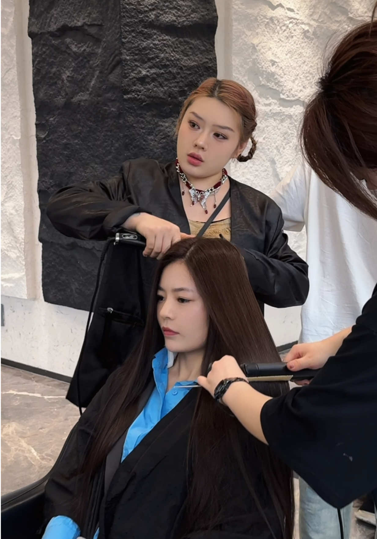 @Vicky街头发型挑战