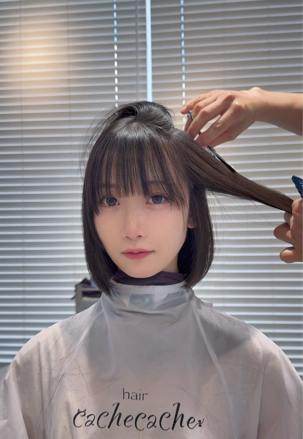 @わたるマジック/美容師/表参道/シースルーぱっつん/CEO