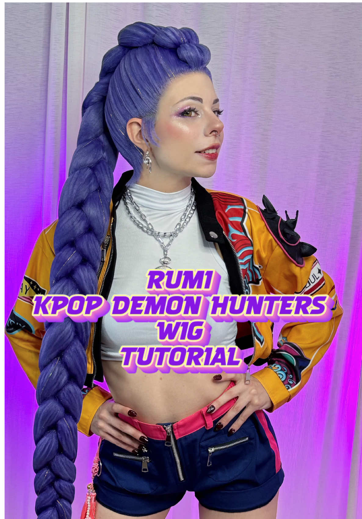 Rumi - Kpop Demon Hunters Wig Tutorial | Ichigo Wigs (@ichigowigs_)