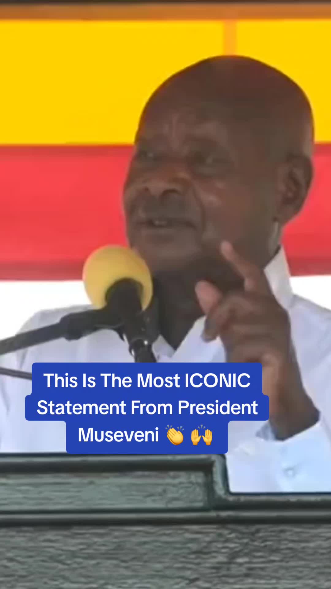 @Yoweri Kaguta Museveni