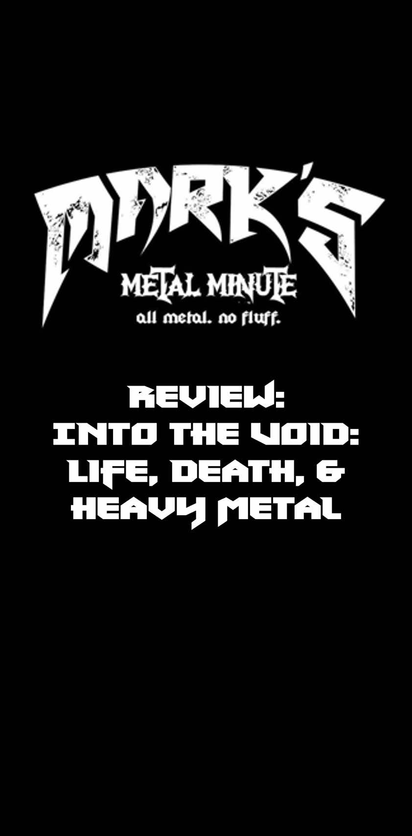 @Mark&rsquo;s Metal Minute