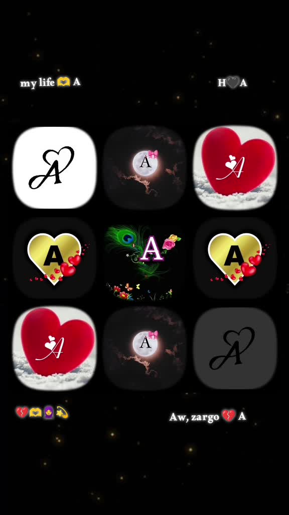 @༺☣My life line🍂A☣༺
