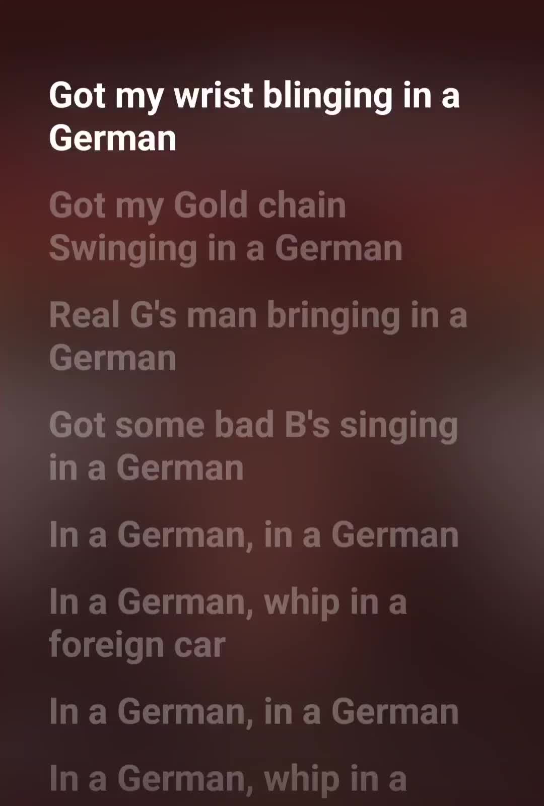 @Lyrics Song