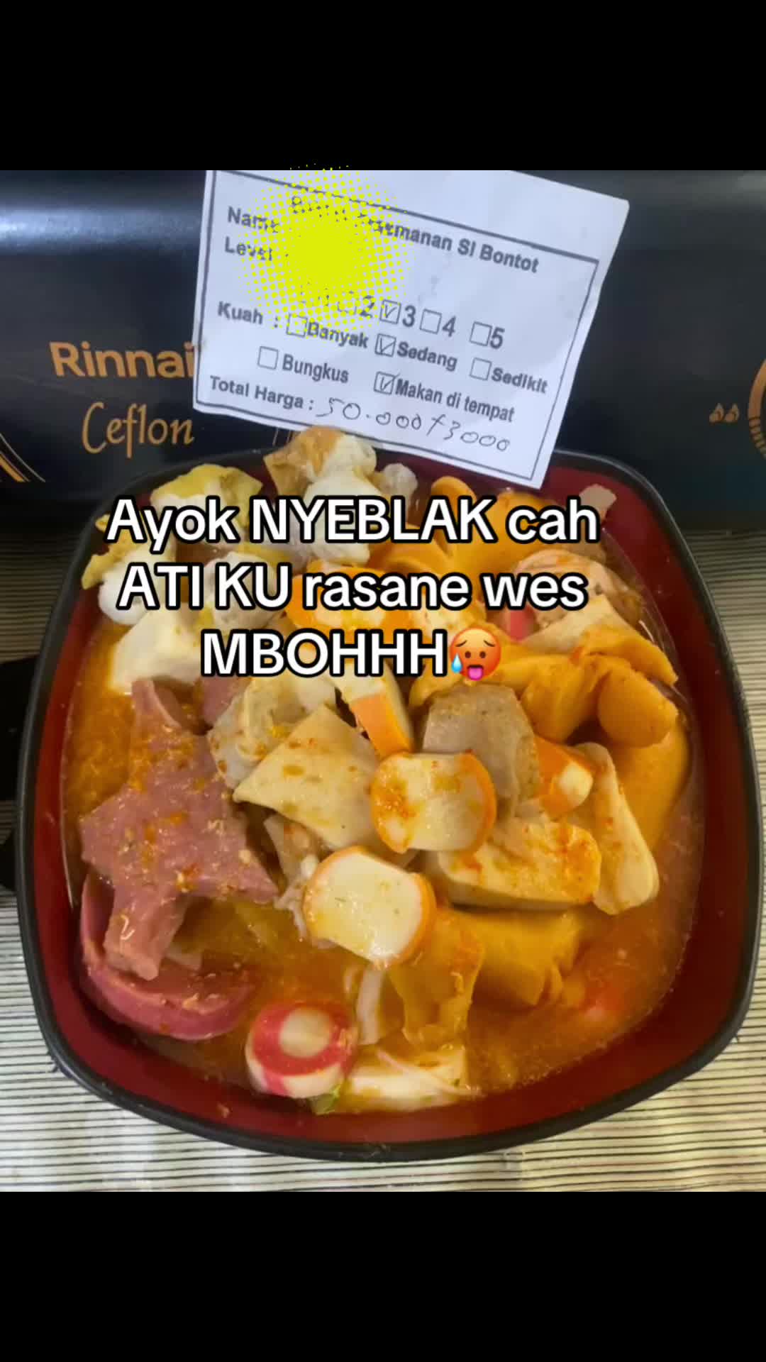 @Seblak Prasmanan Sibontot