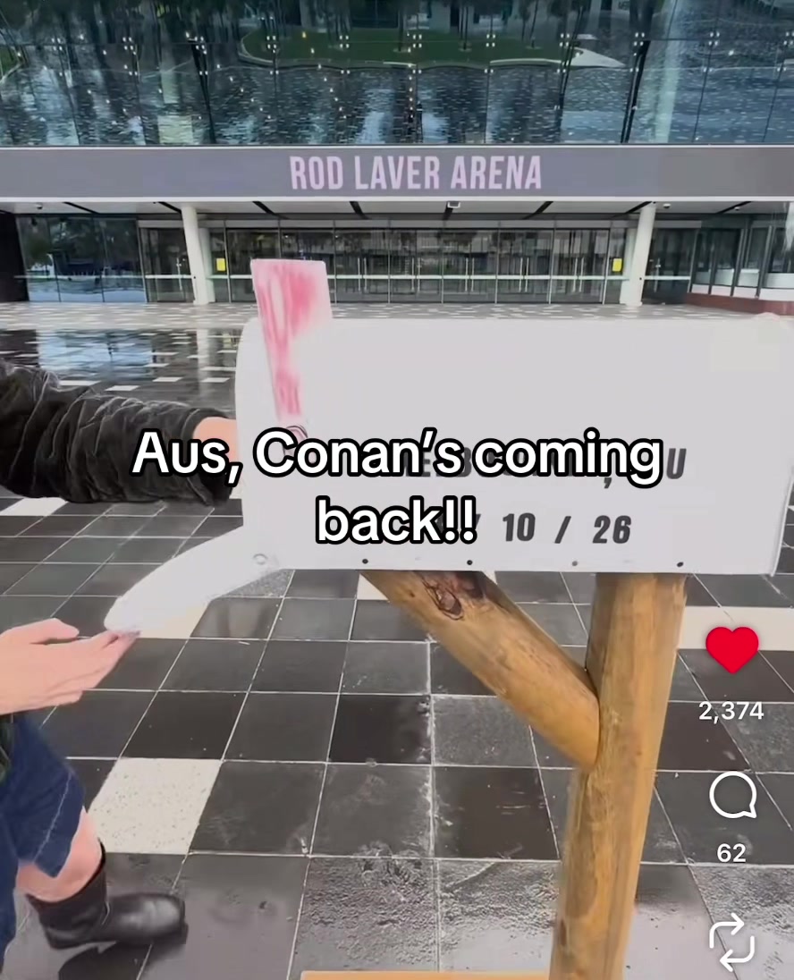 @Conan&rsquo;s Australian fan club