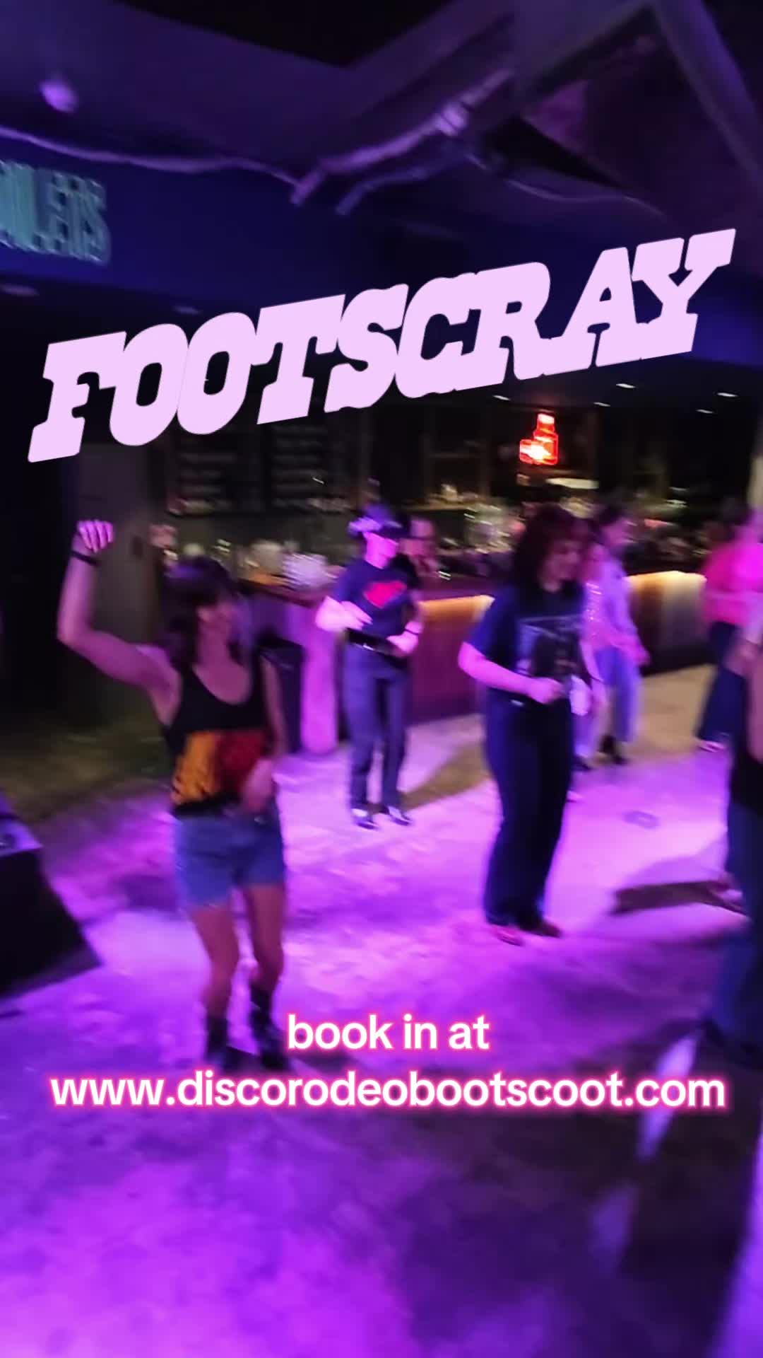 @Disco Rodeo Boot Scooting