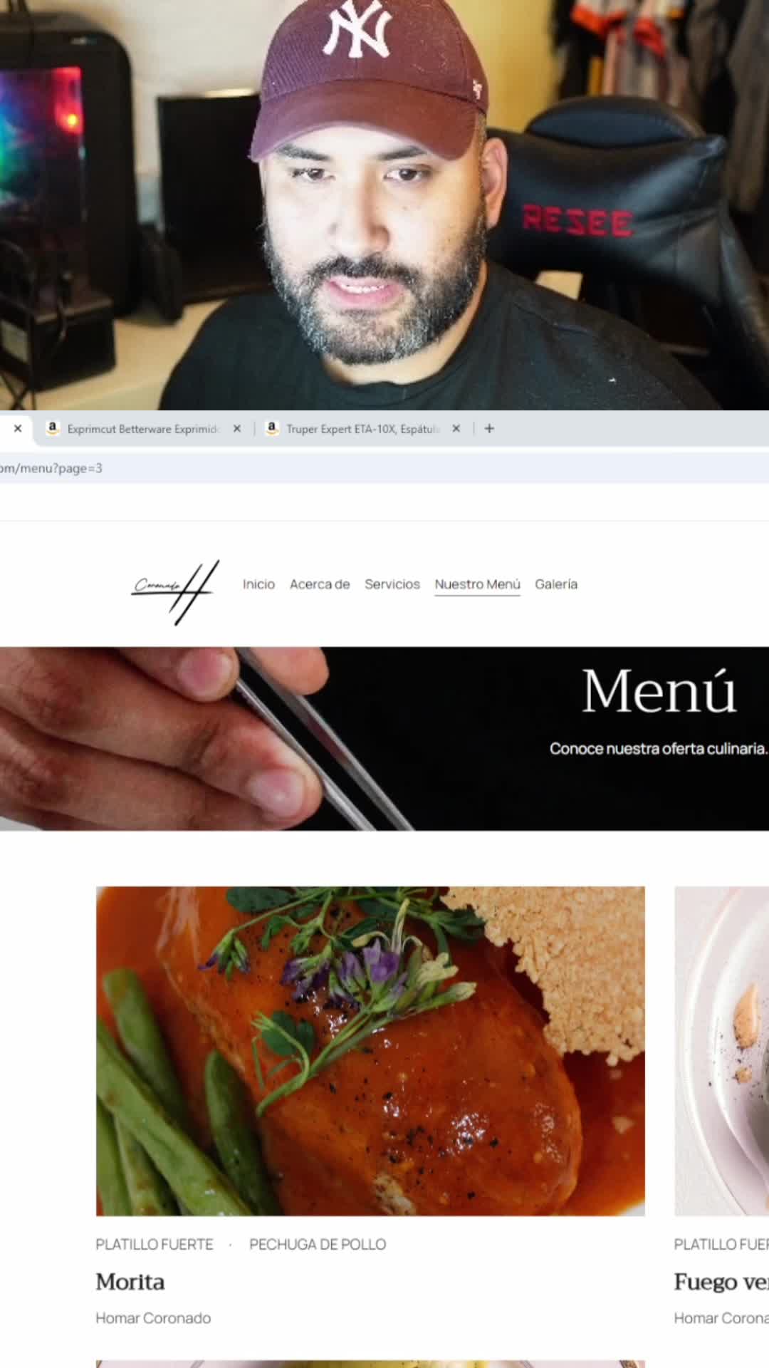 @Chef Homar Coronado