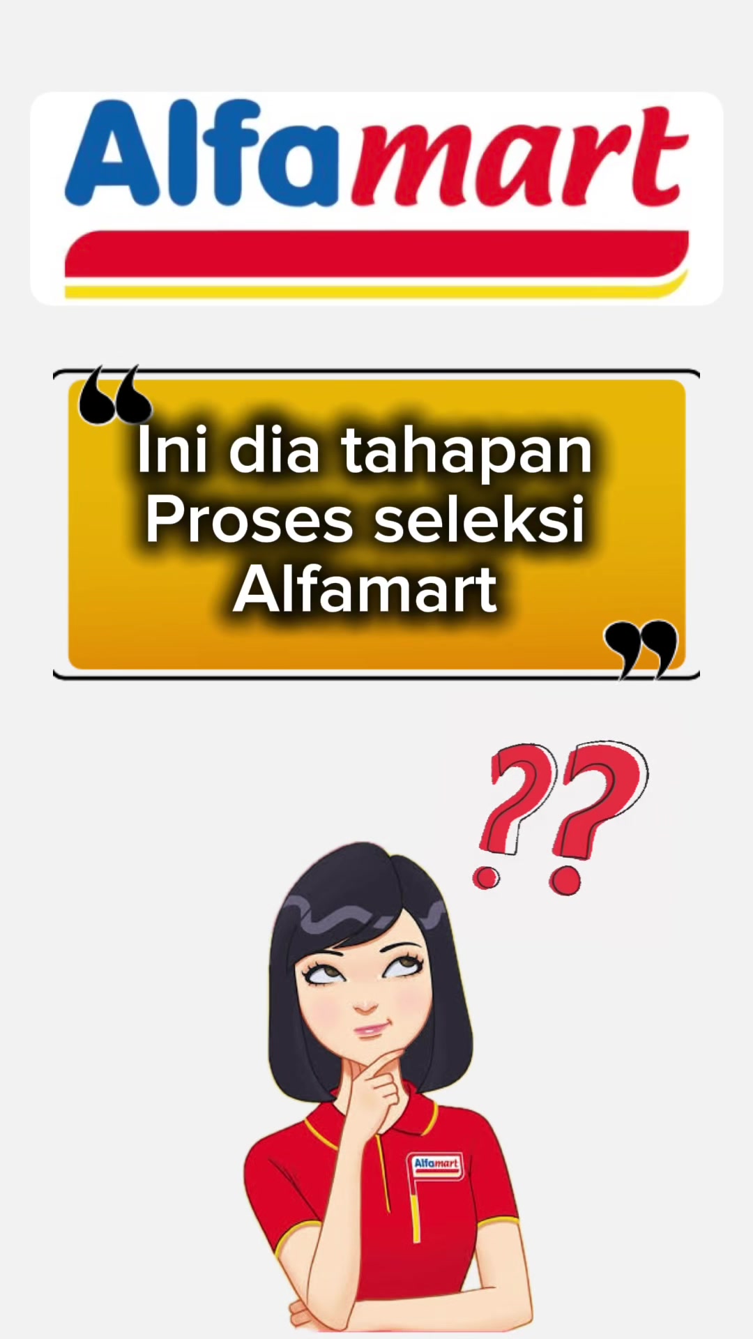 @KARIR ALFAMART BRANCH CIANJUR