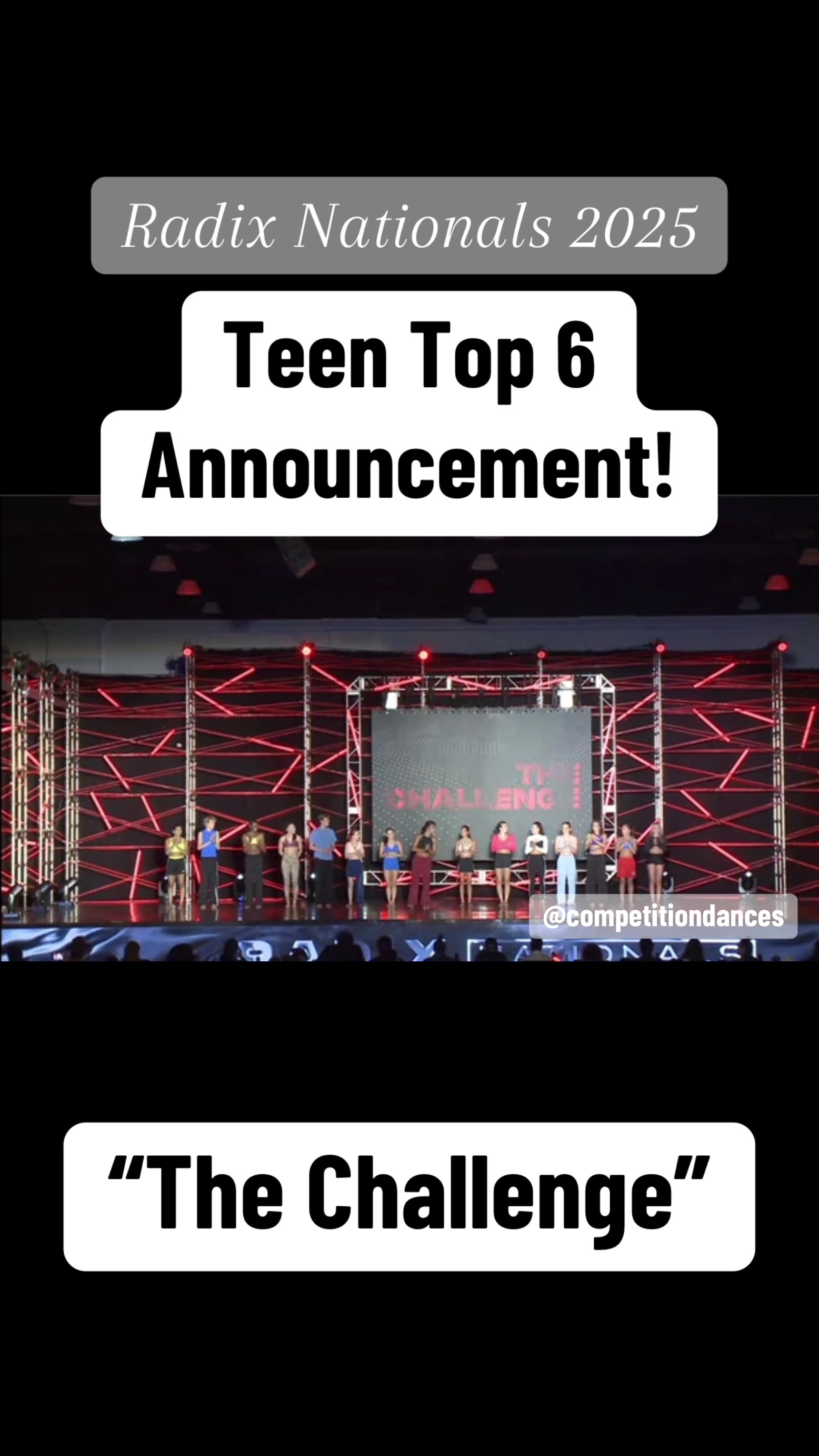 @Competition Dances