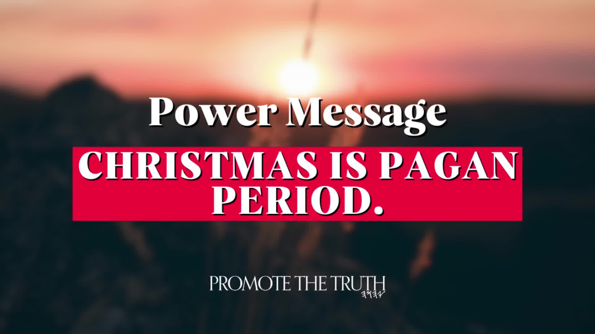 @Promote The Truth