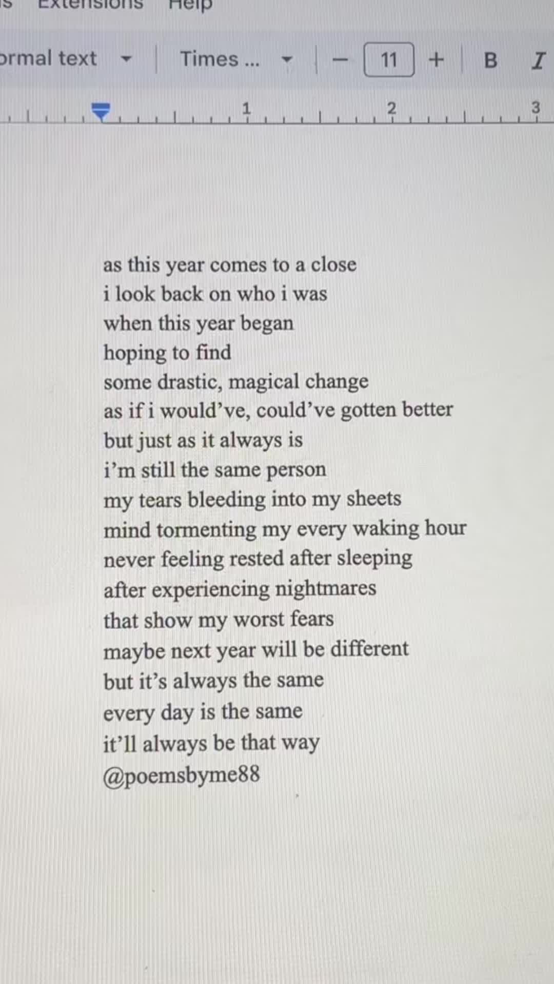 @poems