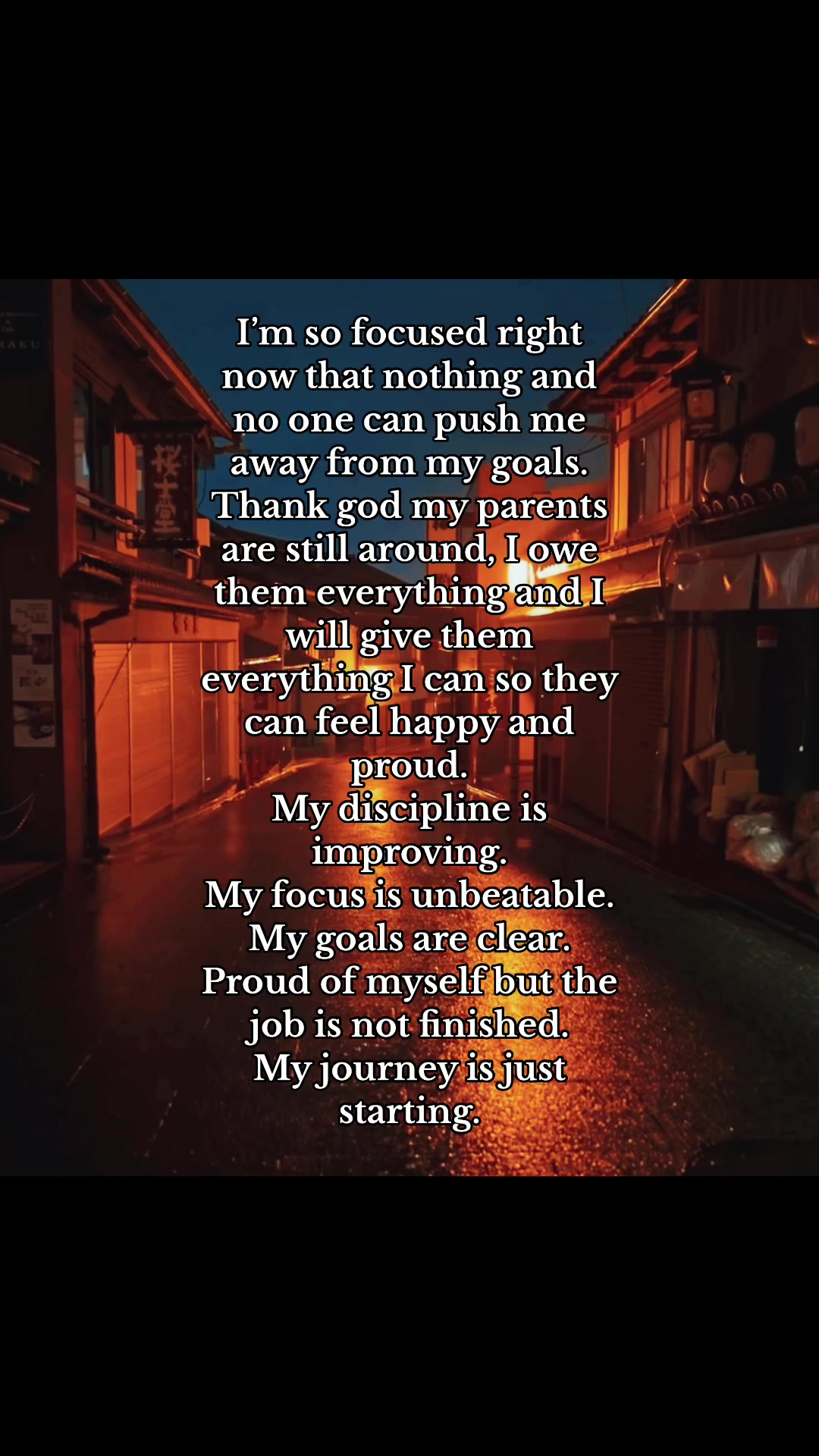 @discipline is the key